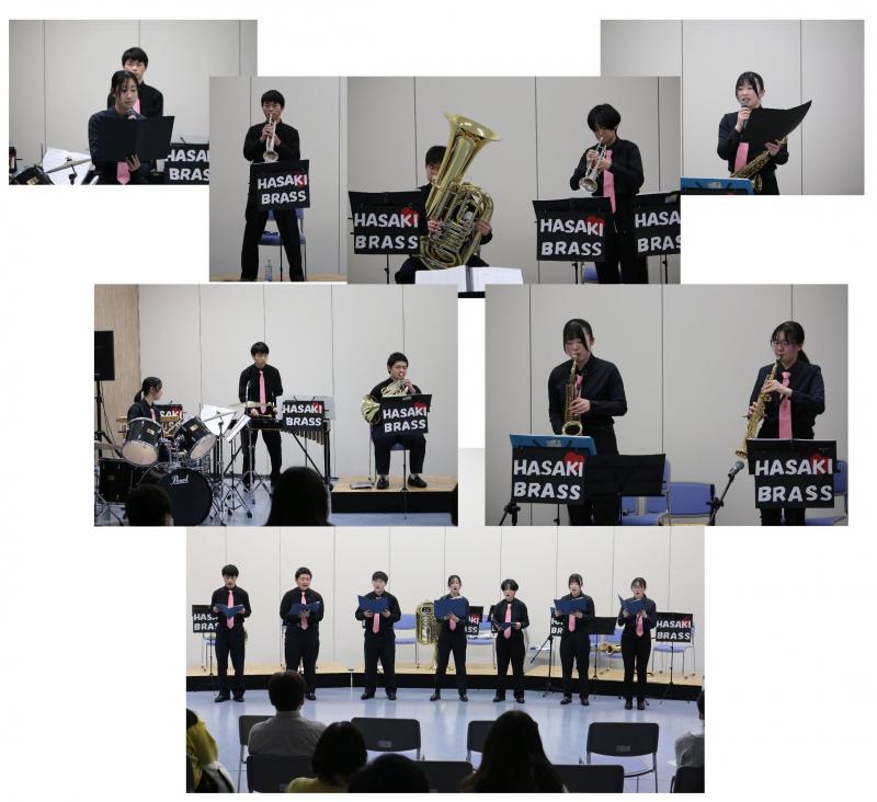 吹奏楽部のメンバー